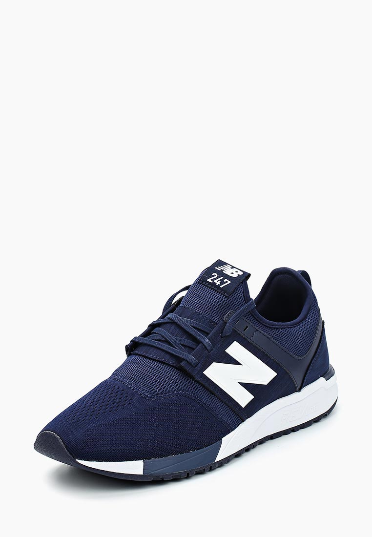 Кроссовки New Balance 247 Classic +, цвет: синий, NE007AMAOYM2 — купить в  интернет-магазине Lamoda