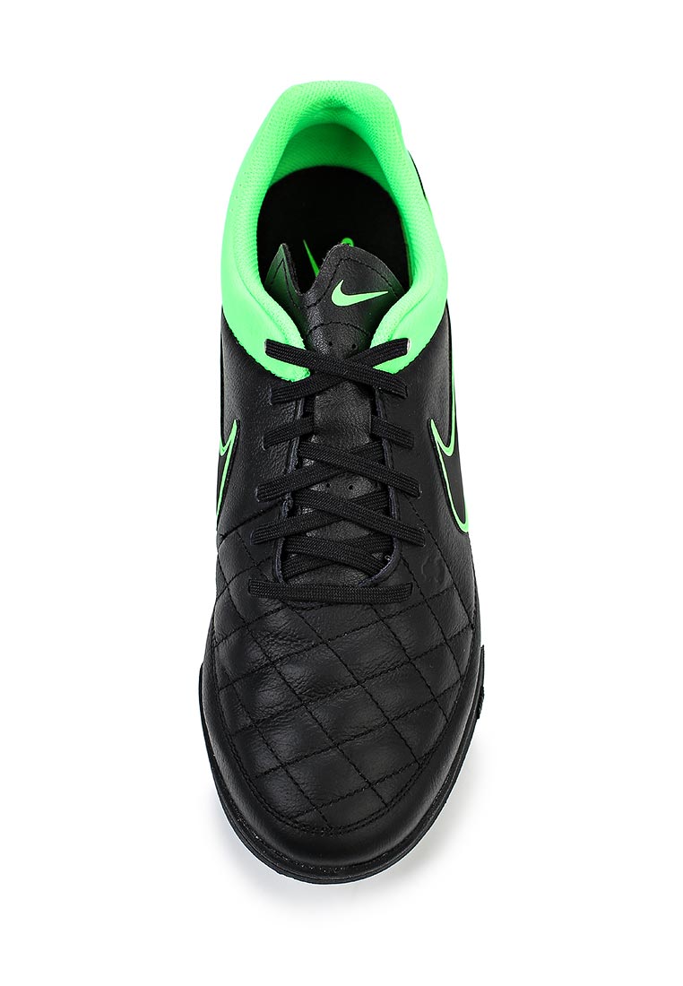Шиповки Nike TIEMPO GENIO LEATHER TF, цвет: черный, NI464AMFMS49