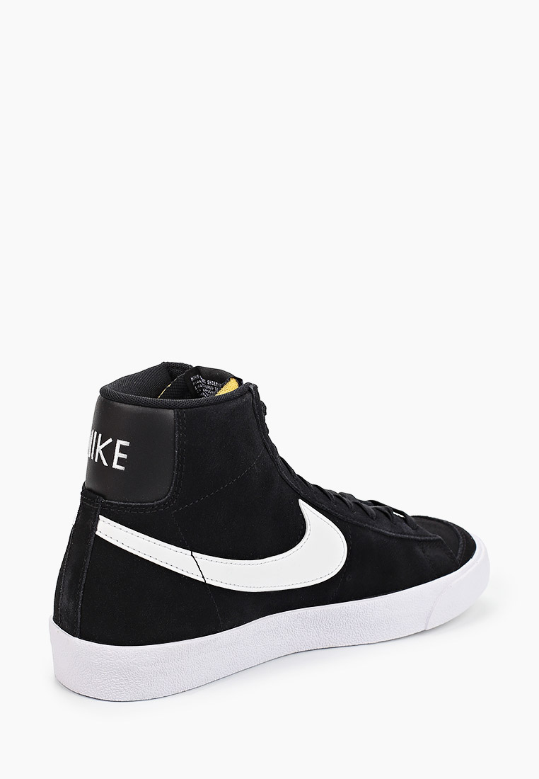 Nike blazer outlet high black suede