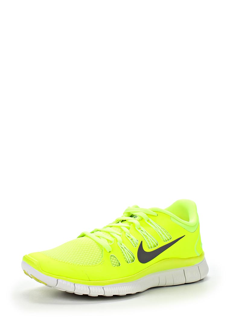 Nike free 5.0 top womens neon yellow