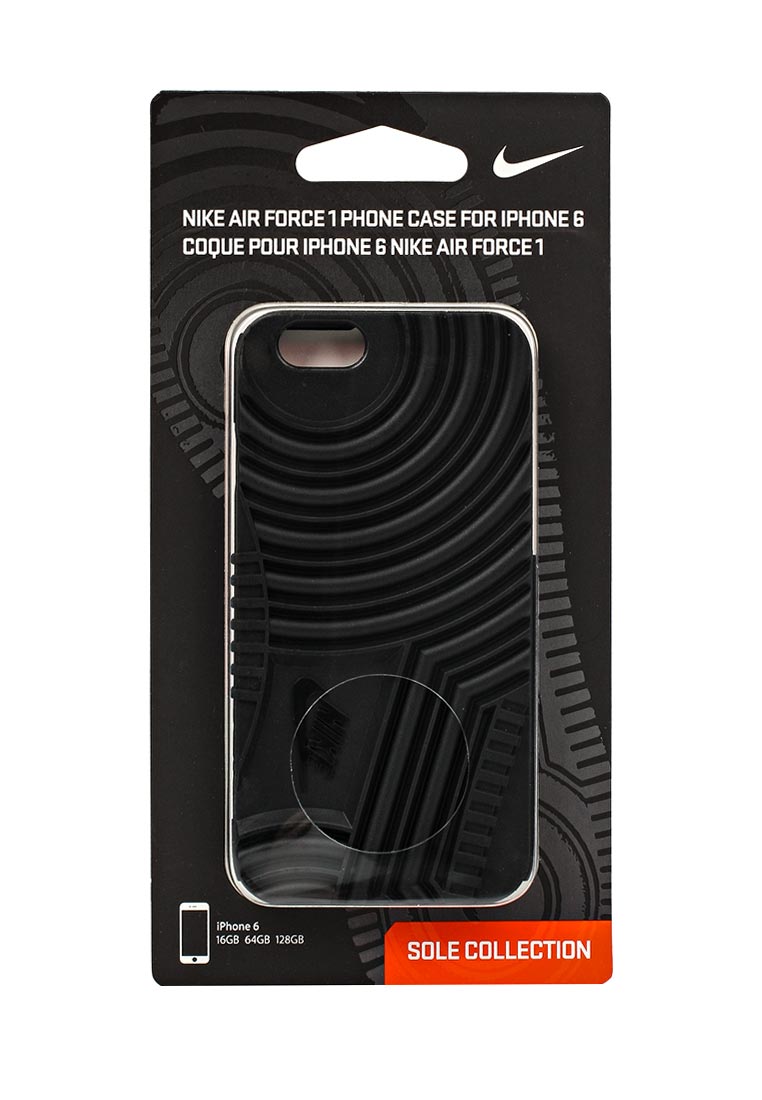 Чехол для iPhone Nike NIKE AIR FORCE 1 PHONE CASE IPH6 NS, цвет: черный,  NI464BUJSA38 — купить в интернет-магазине Lamoda