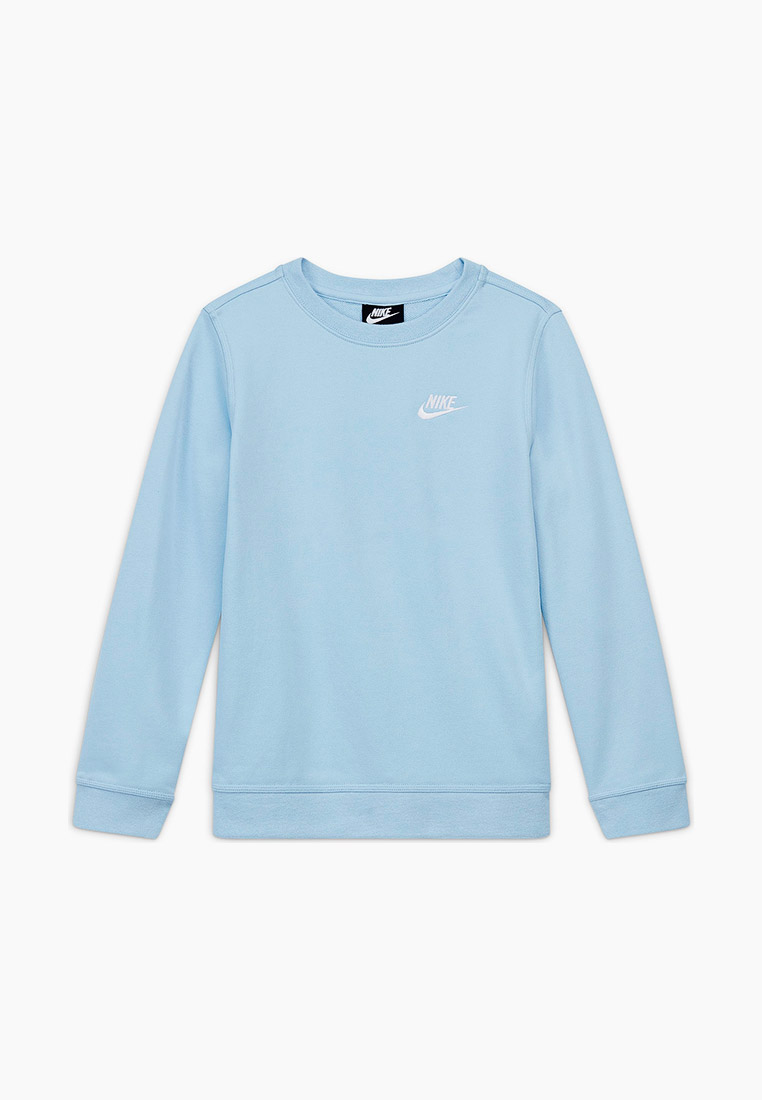 Свитшот Nike B NSW LS CREW CLUB FT LBR купить за в интернет-магазине Lamoda.ru