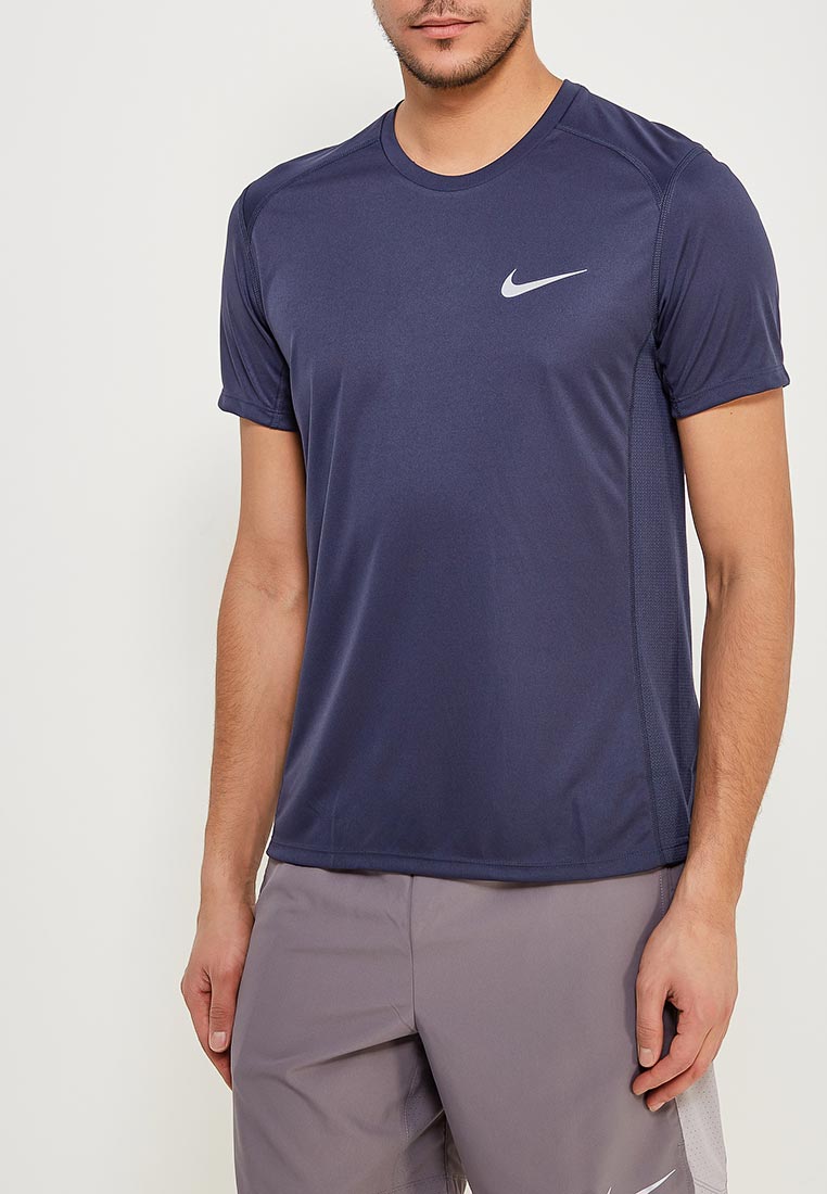 Футболка спортивная Nike Men's Miler Short-Sleeve Running Top , цвет ...