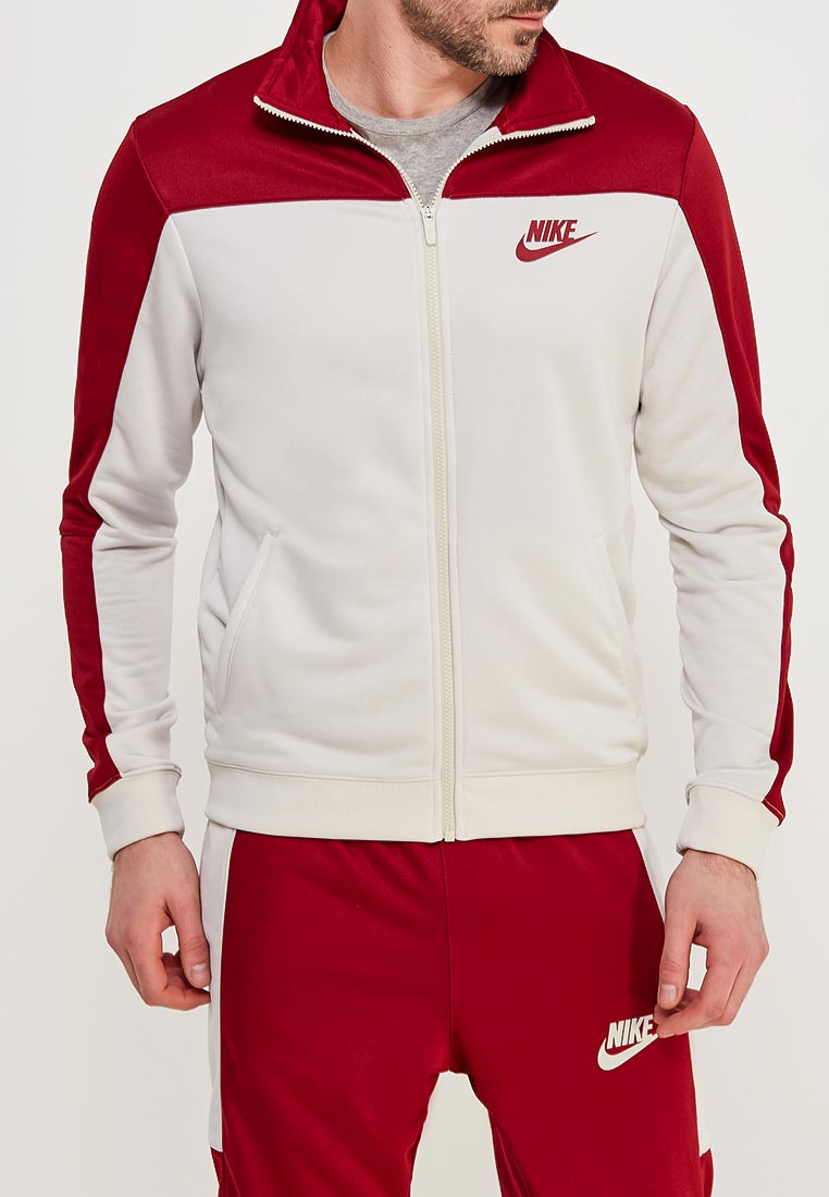 Костюм Nike бордовый с логотипом