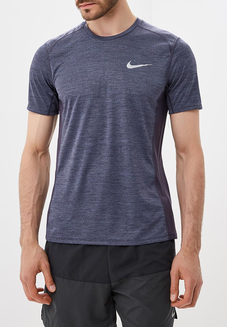 Футболка спортивная Nike Men's Miler Short-Sleeve Running Top , цвет ...