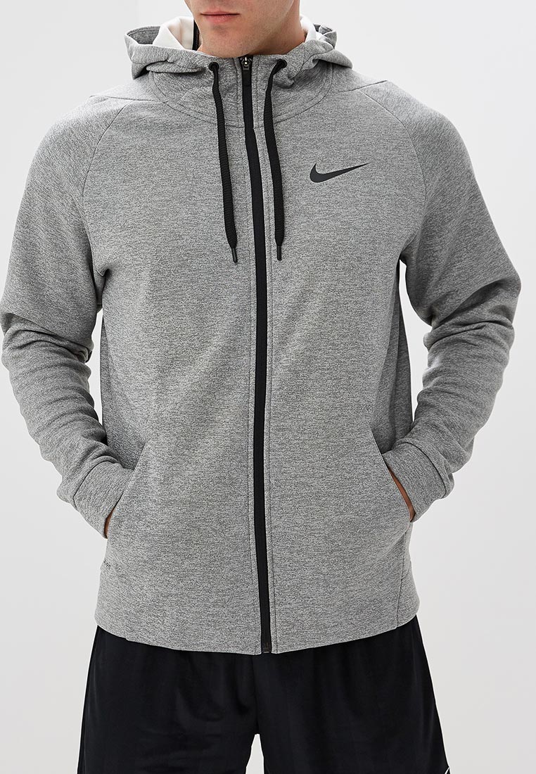 Серые найк мужские. Толстовка мужская Nike Therma. Nike Therma Fit кофта. Nike Elite Therma-Fit zip Hoodie. Толстовка мужская с капюшоном Nike Therma.