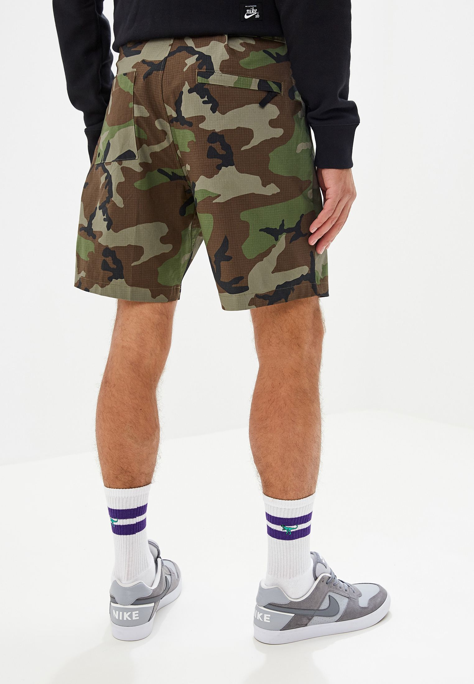 Nike SB MEN S CAMO SHORTS NI464EMETRB1 Lamoda