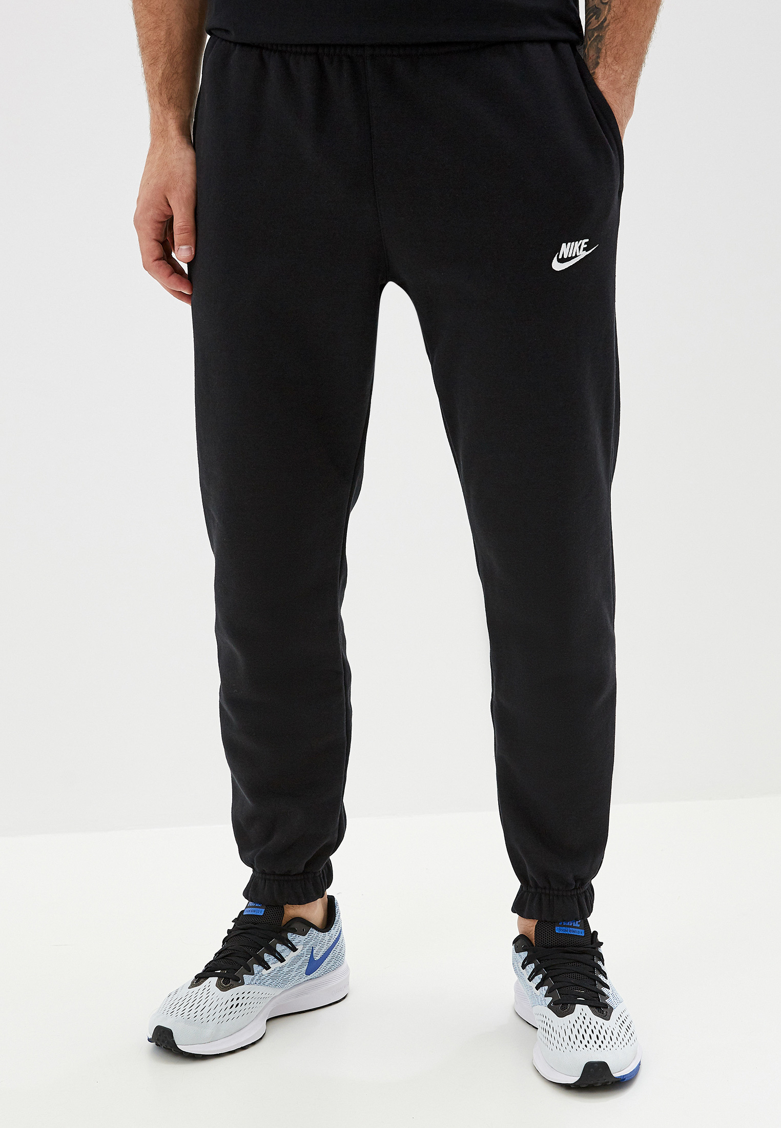 Брюки спортивные Nike Sportswear Club Fleece Men's Pants, цвет: черный,  NI464EMFLCQ6 — купить в интернет-магазине Lamoda