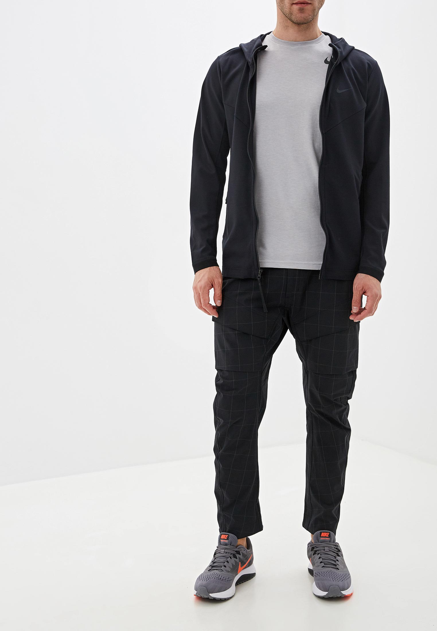 Black woven tech pack cargo pants hot sale