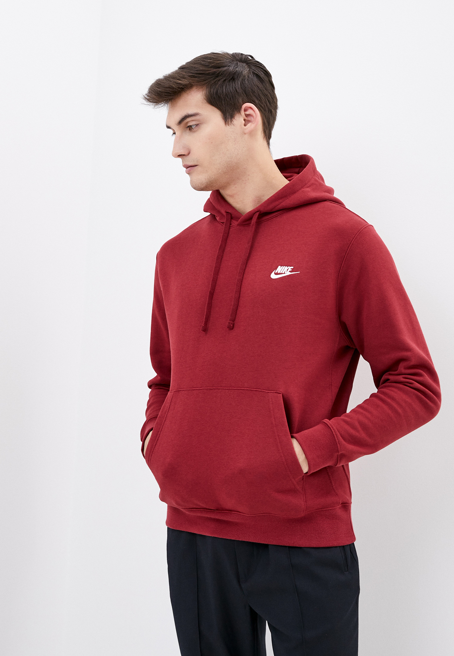 Костюм Nike бордовый с логотипом