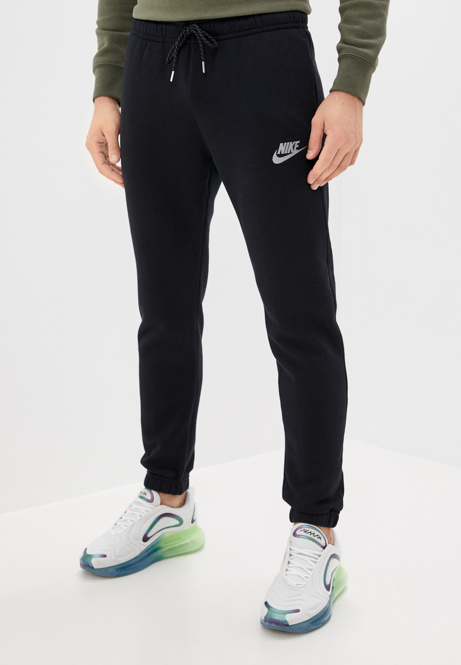 Брюки спортивные Nike M NSW PANT CF BB Q5, цвет черный, NI464EMJOEJ1