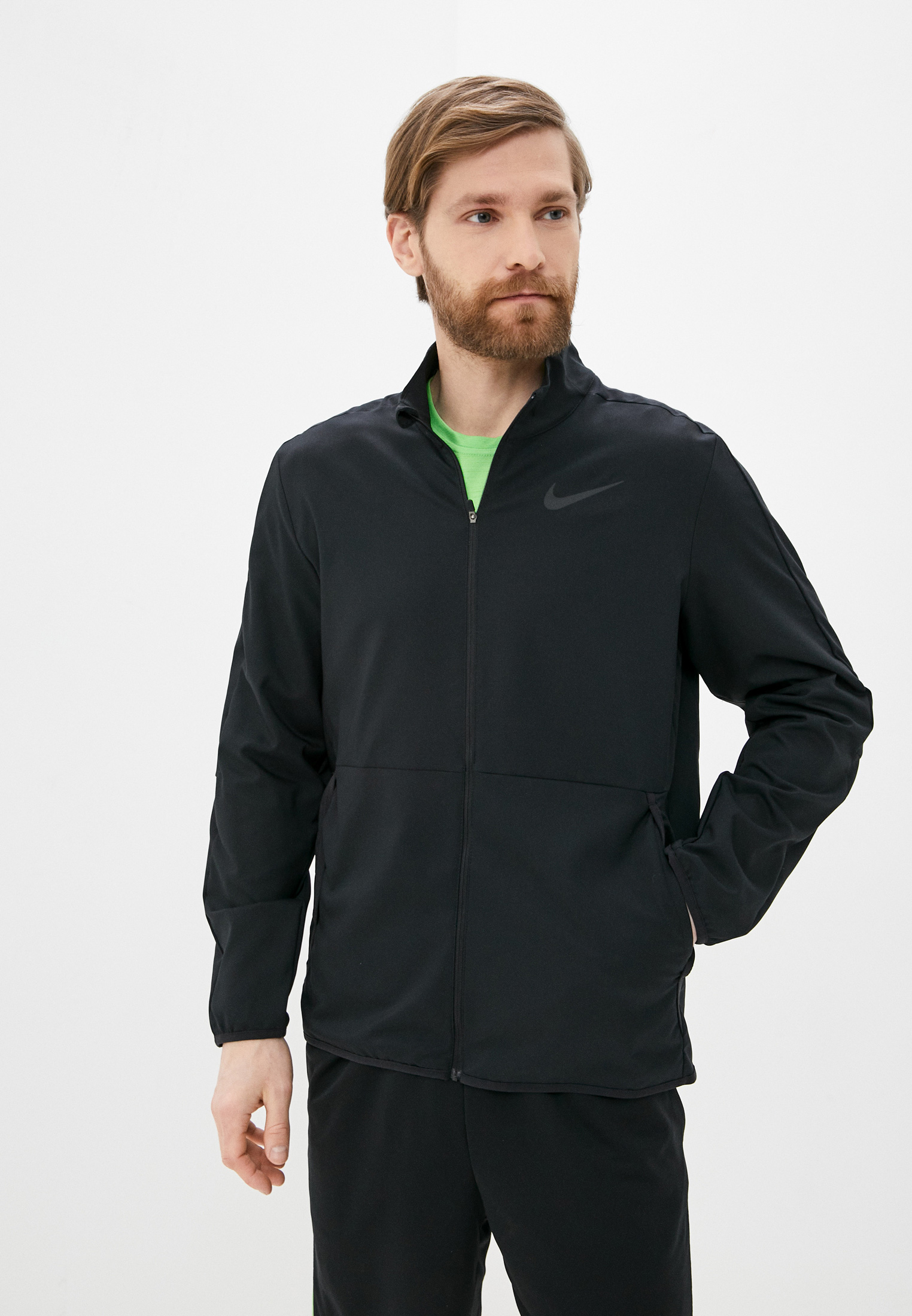 Олимпийка Nike M NK DF TEAM WVN JKT, цвет: черный, NI464EMLZPG6 ...