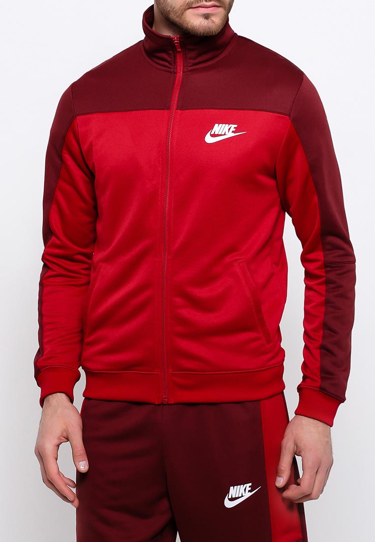 Костюм Nike бордовый с логотипом