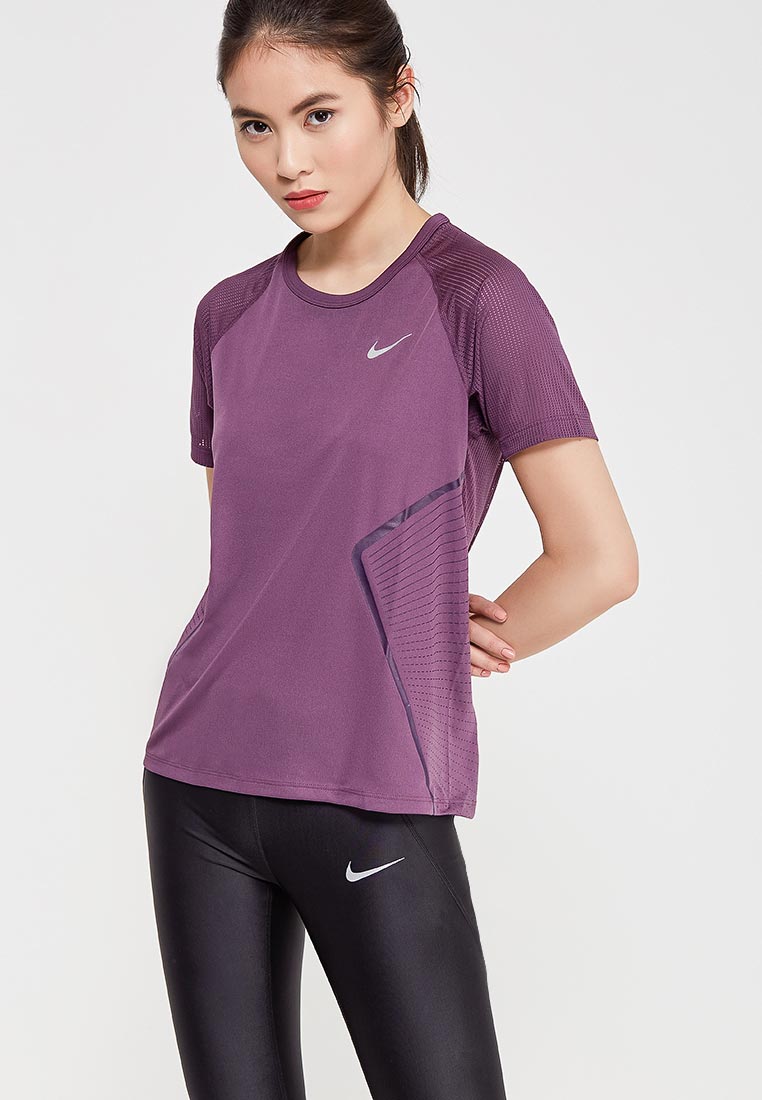 Футболка спортивная Nike Women's Dry Miler Running Top , цвет ...