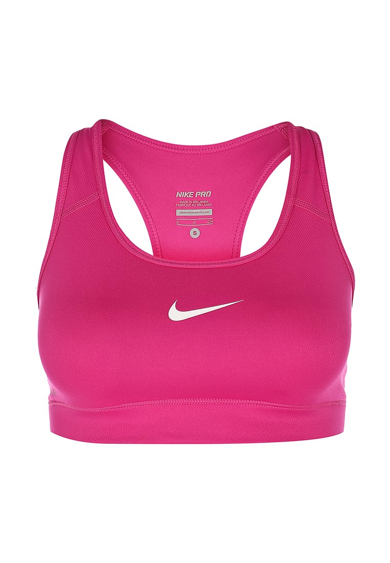 Топ Nike Women's Victory Compression Sports Bra , цвет: розовый,  NI464EWACY14 — купить в интернет-магазине Lamoda