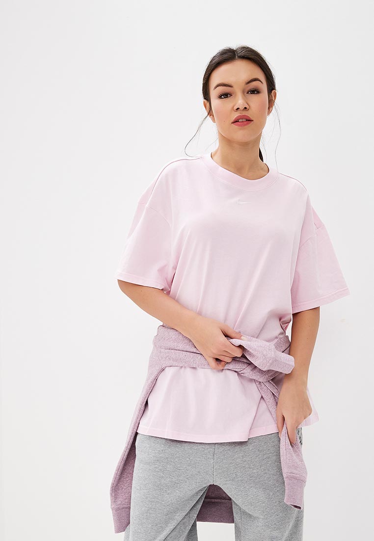 Топ Nike короткий розовый
