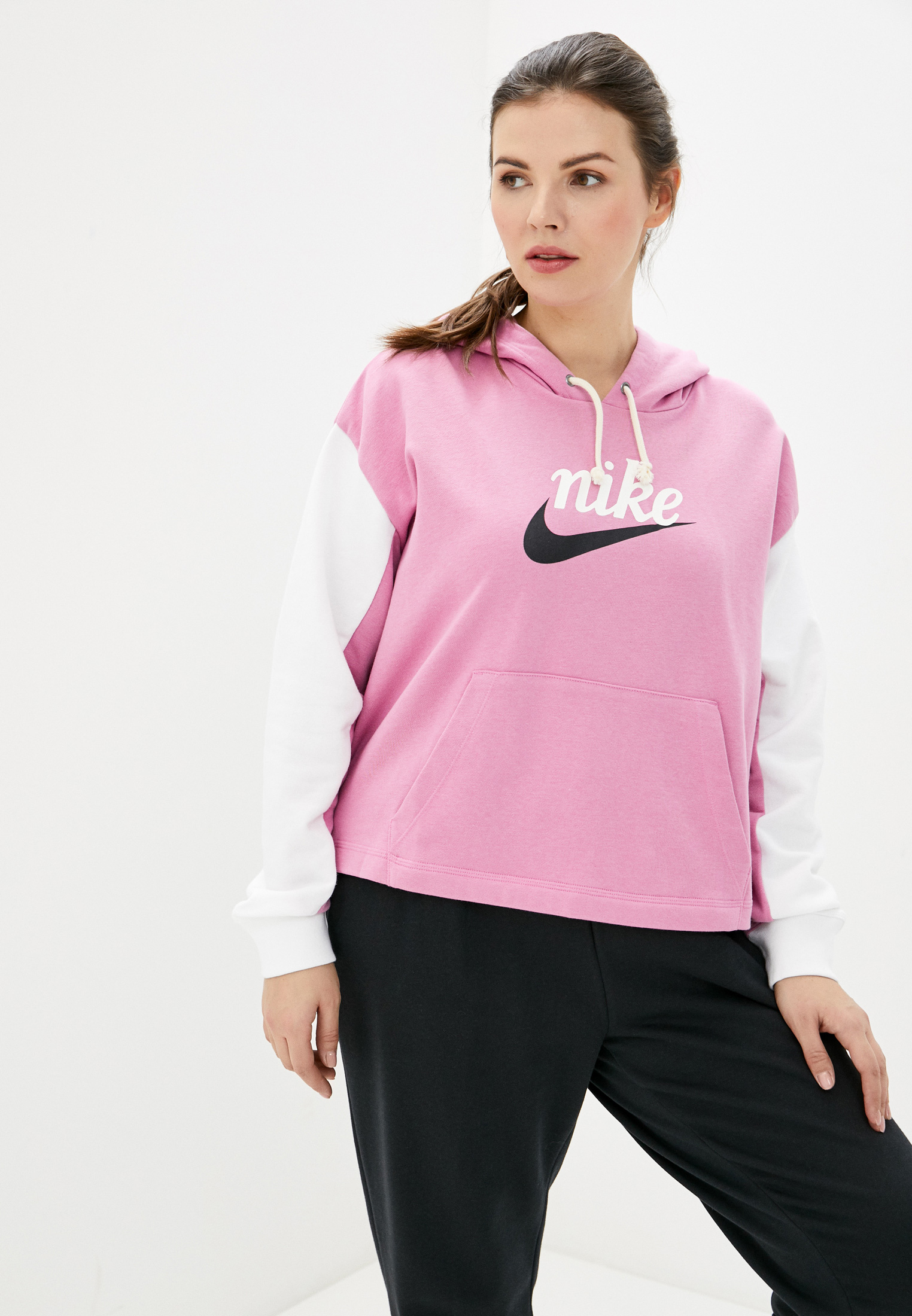 Nike W NSW VRSTY HOODIE FT PLUS NI464EWHTUT6 Lamoda