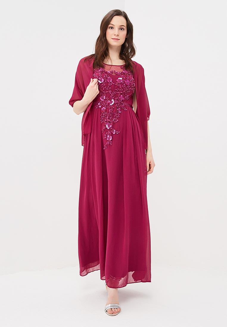 Платье Omonsim, цвет фиолетовый, OM001EWAVDB9 — купить в интернет