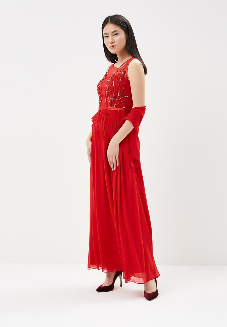 Платье Omonsim, цвет красный, OM001EWAVDC8 — купить в интернет