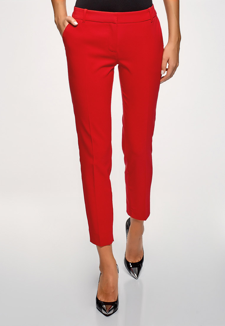 Фото штанов. Брюки женские красные. Красные штаны женские. Штаны со стрелками женские. Узкие брюки со стрелками.