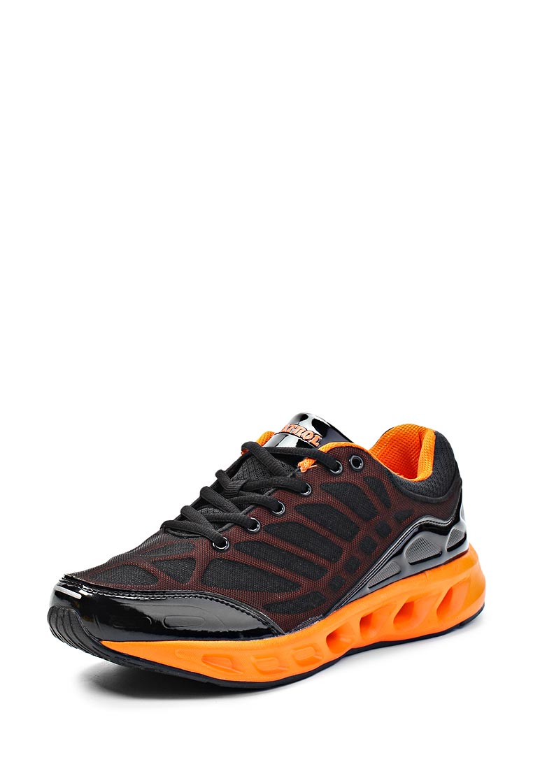 Купить Черно Оранжевые Кроссовки