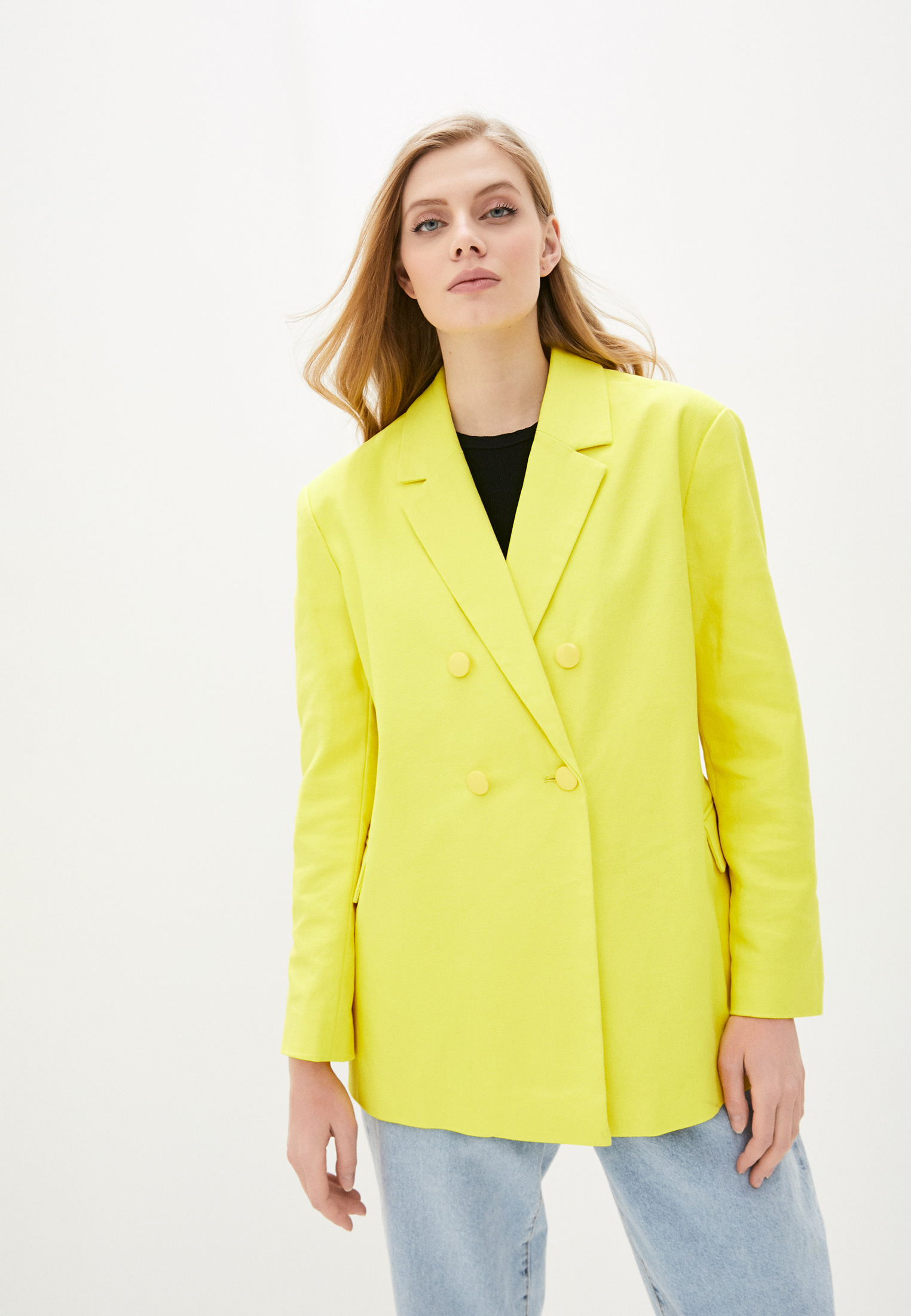 Жакет Pepe Jeans DUA LIPA, цвет: желтый, PE299EWHBVX5 — купить в ...