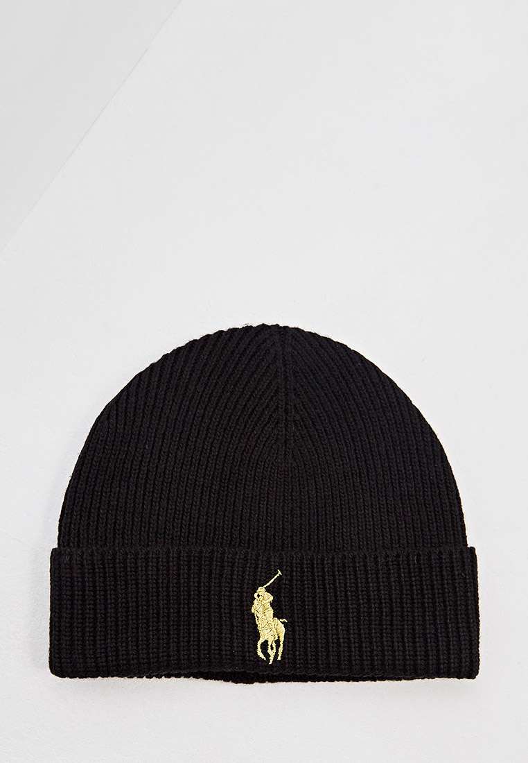 Шапка Polo Ralph Lauren, цвет: черный, PO006CMGGKI5 — купить в интернет ...