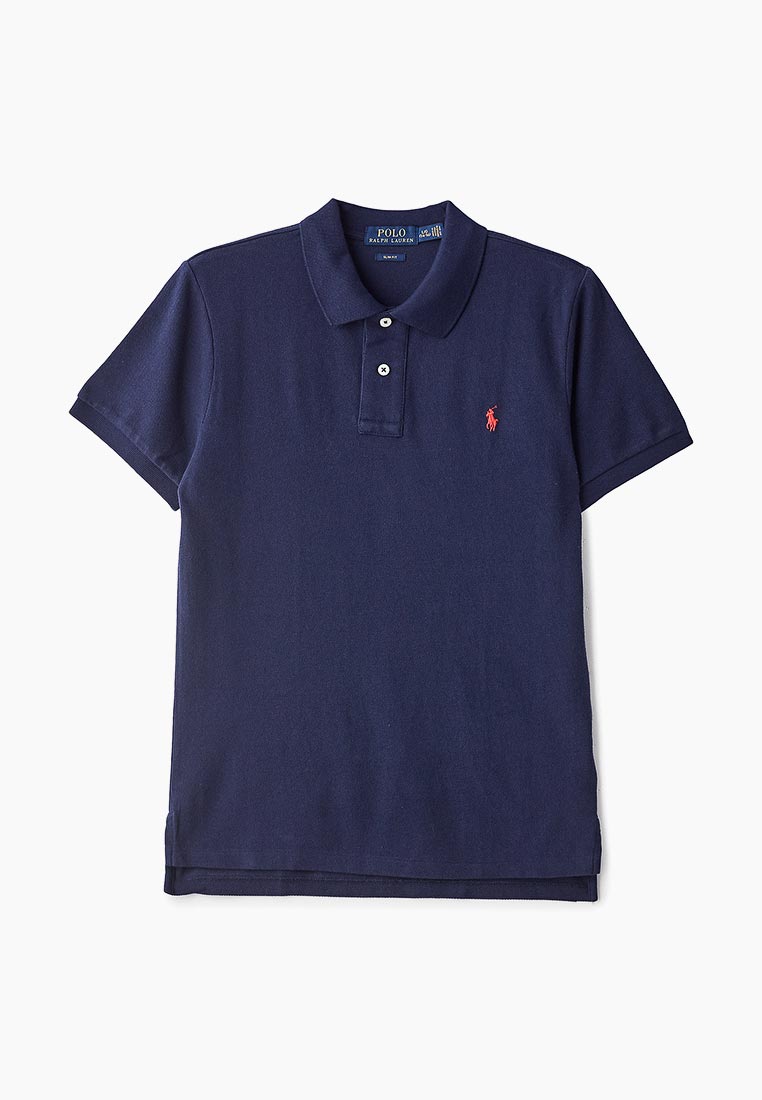 Polo Ralph Lauren синее поло