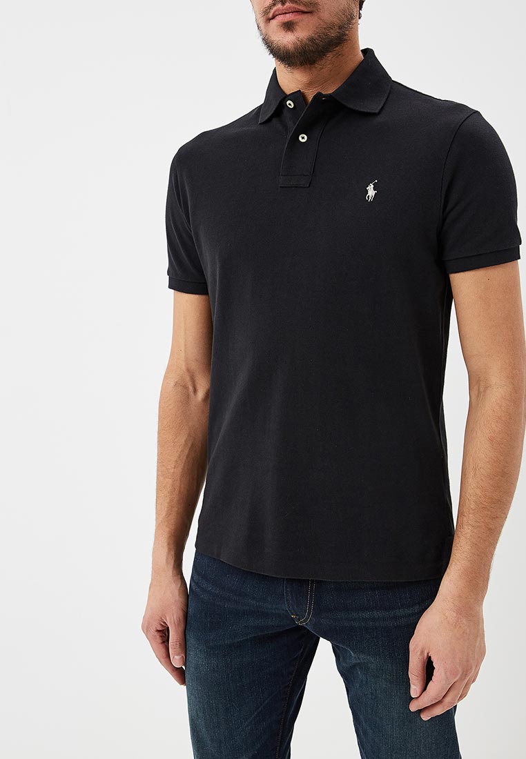 Polo Ralph Lauren черное поло