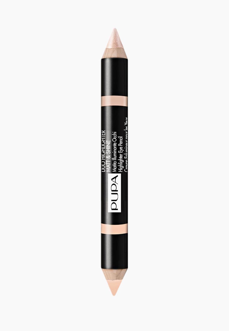 Карандаш для глаз Pupa DUO HIGHLIGHTER MATT&SHINE, тон 002 розовый ...