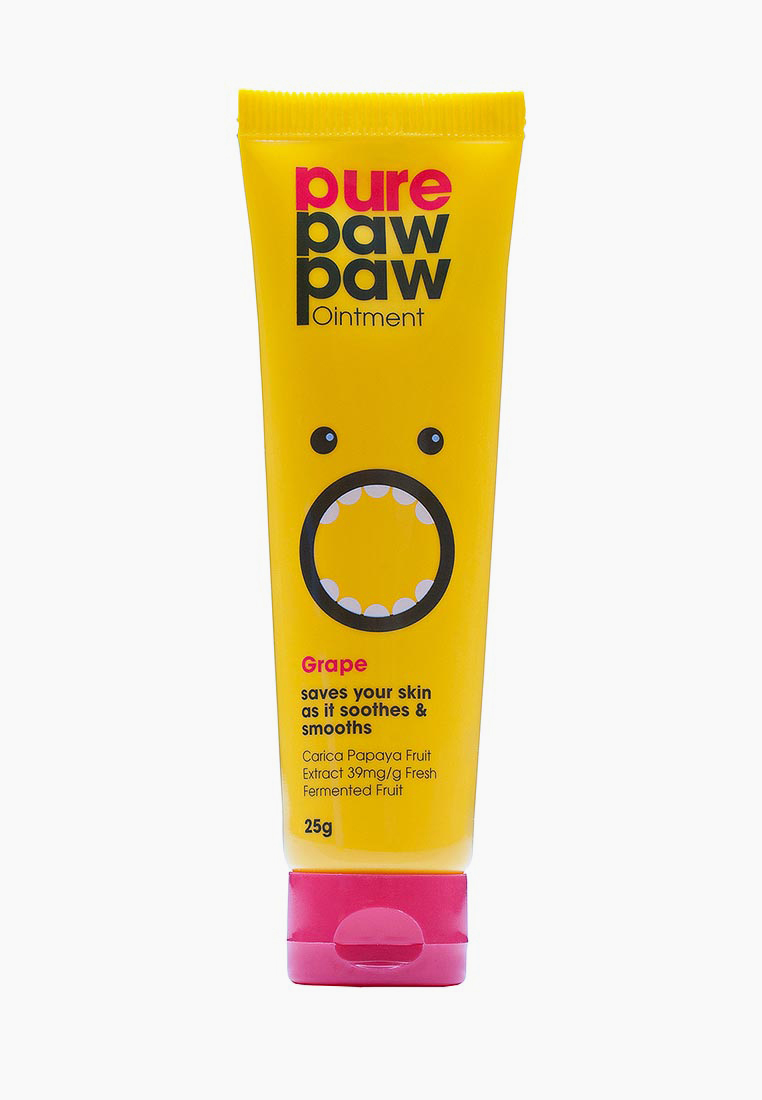 Бальзам для губ Pure Paw Paw Ointment с ароматом винограда, цвет ...