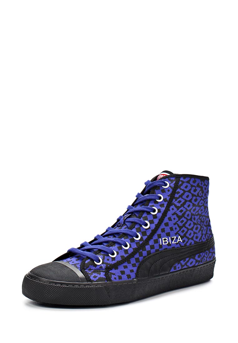 Кеды PUMA Puma Ibiza Mid Animal Unisex, цвет: синий, PU053AUBCZ93 — купить  в интернет-магазине Lamoda