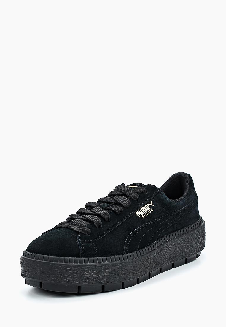 puma trace platform black