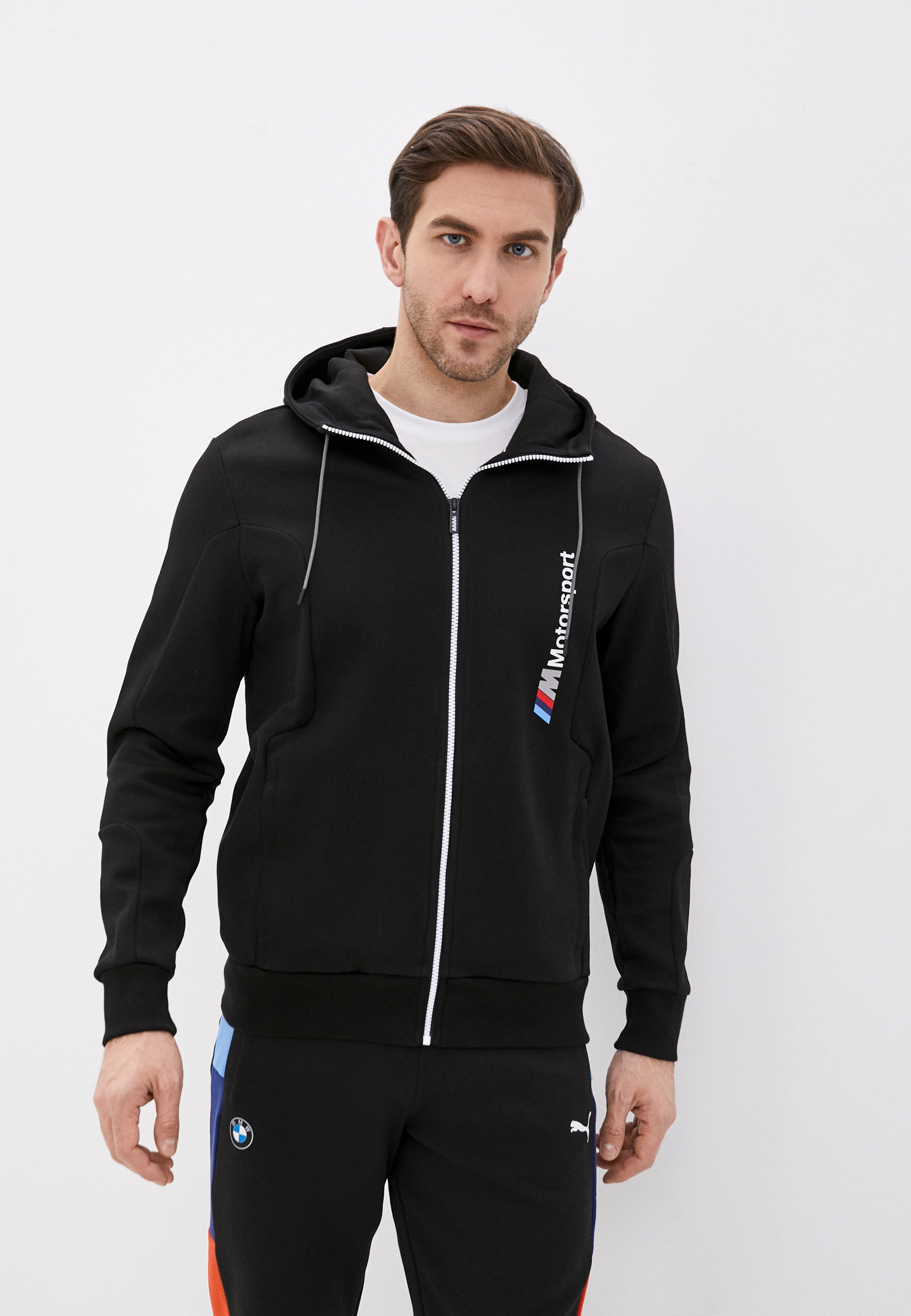 Толстовка Puma BMW mms Hooded Sweat Jacket