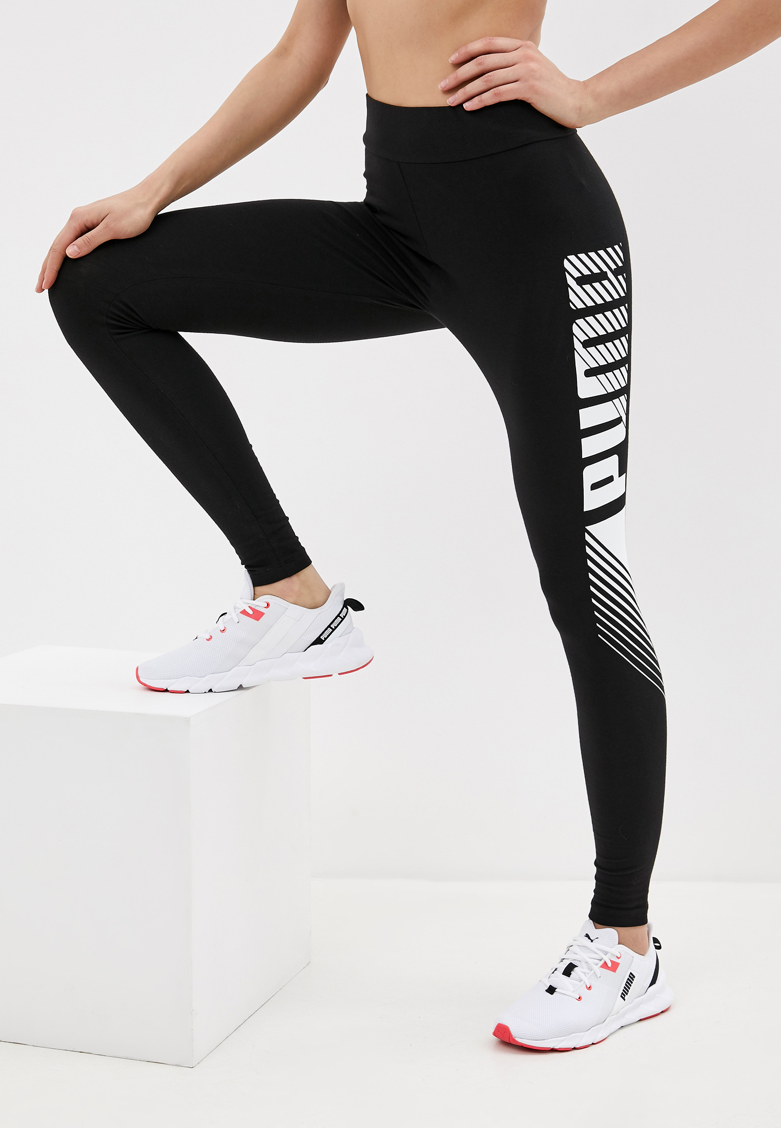 Puma power tape брюки. легинсы ess. лосины ess. Puma ess leggings 58683554. рейтузы.