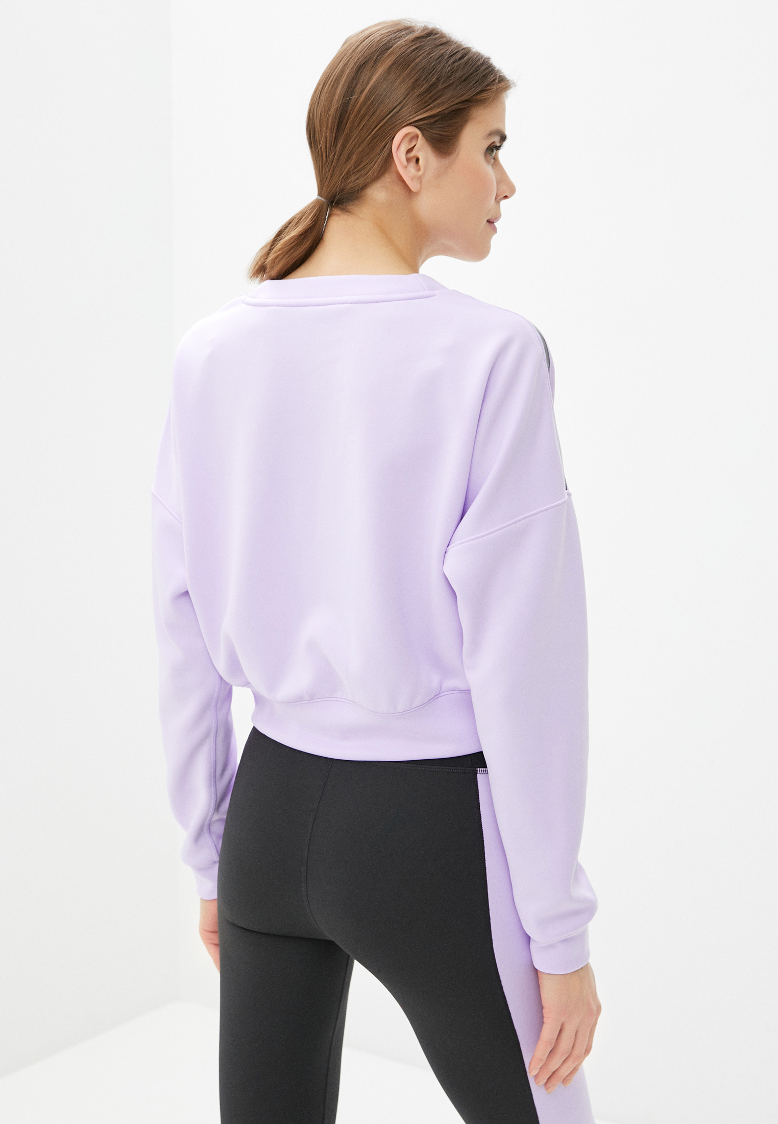 PUMA Train Zip Crew Sweatshirt PU053EWMJMW9 Lamoda