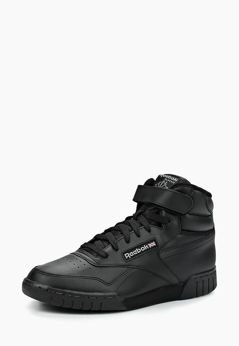 Кроссовки Reebok Classic EX-O-FIT HI, цвет: черный, RE005AMBZC56 — купить в  интернет-магазине Lamoda
