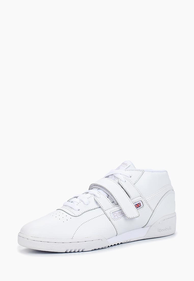 Кроссовки Reebok Classic WORKOUT CLEAN MID STRP MU, цвет: белый ...