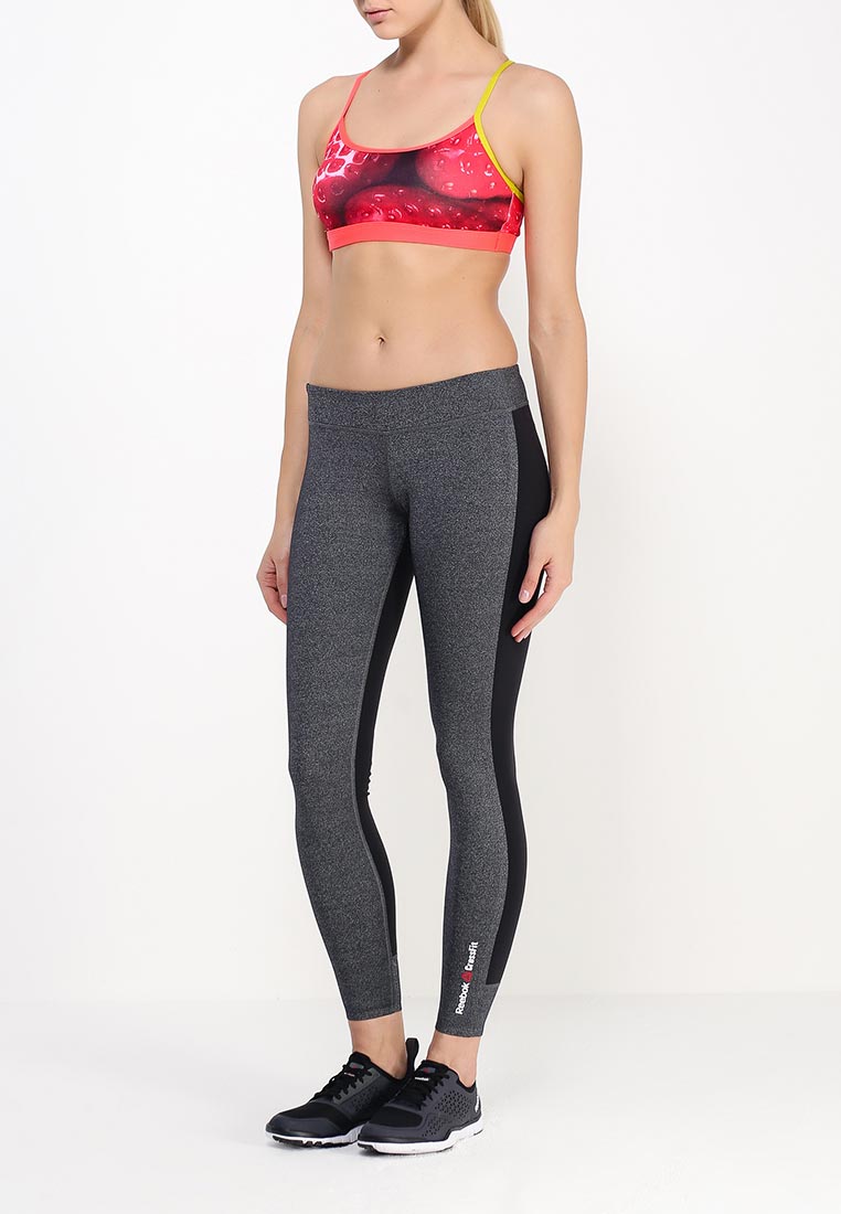 Топ спортивный Reebok RCF SKINNY BRA, цвет: красный, RE160EWGWQ92 — купить  в интернет-магазине Lamoda