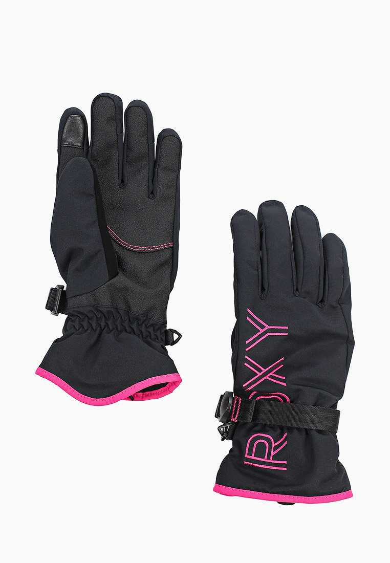 Розовые перчатки сноубордические roxy