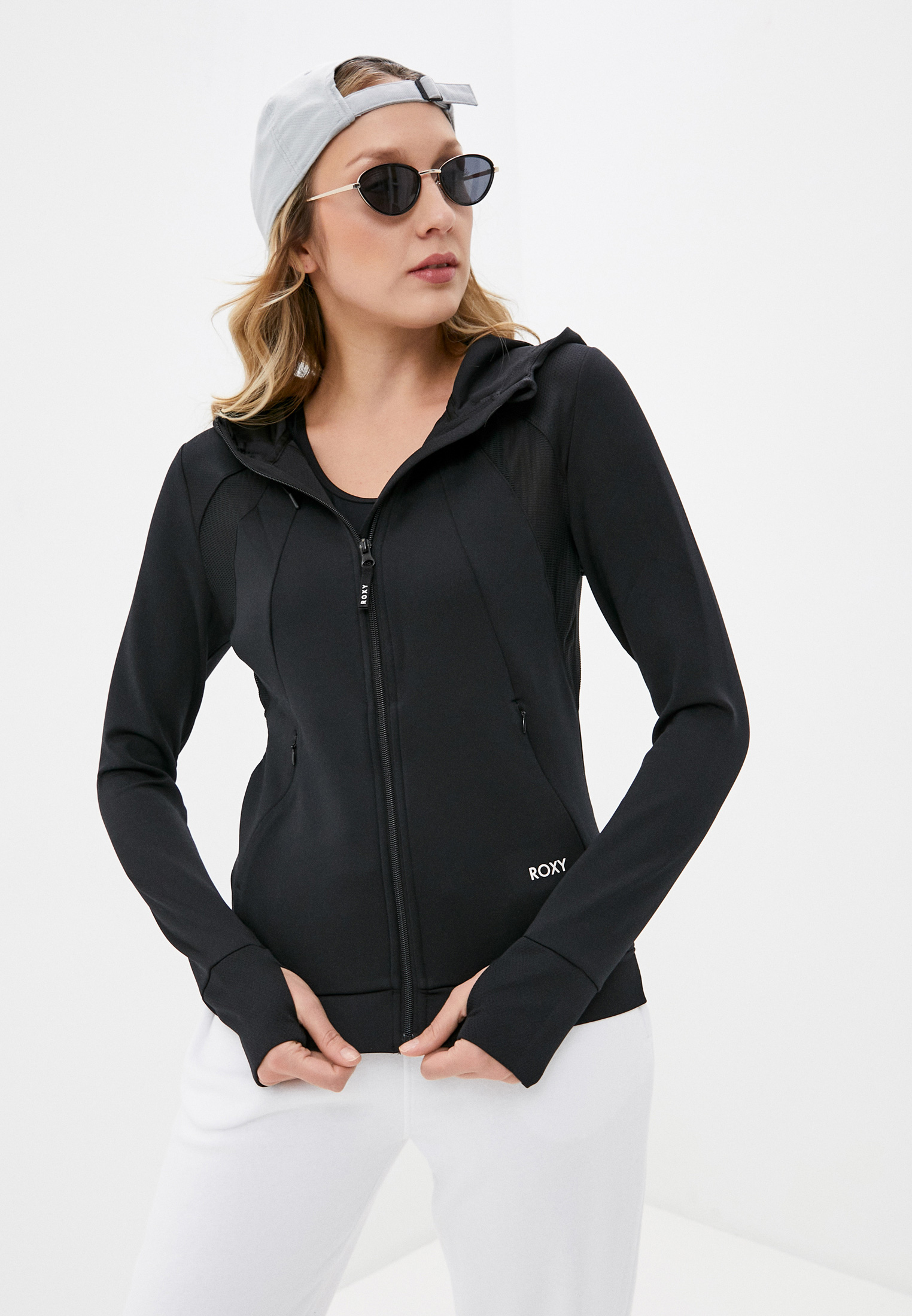 Толстовка Roxy LOVE ME TRUE J OTLR KVJ0, цвет: черный, RO165EWMLWO4 ...
