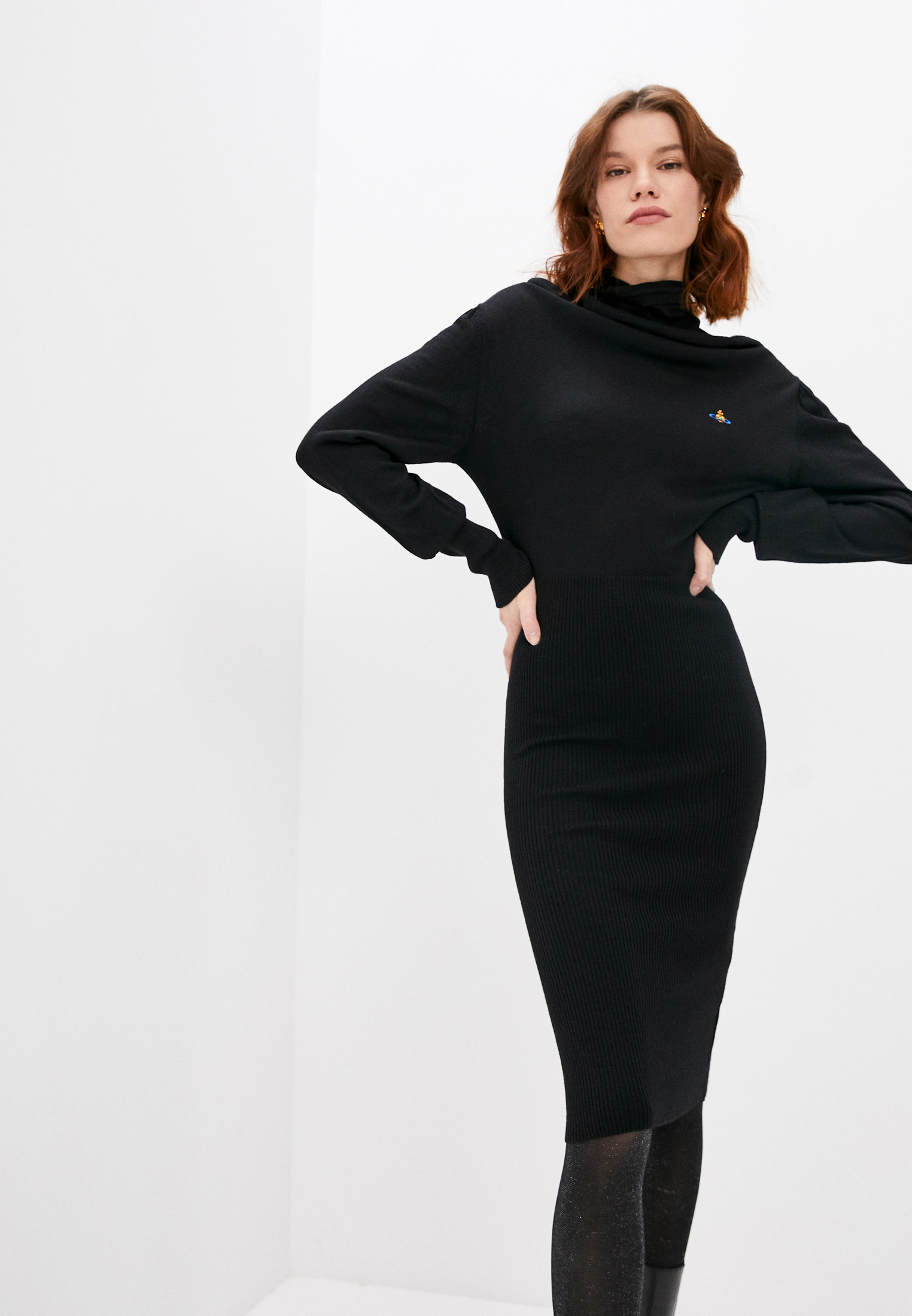Платье Vivienne Westwood, цвет: черный, RTLAAA045501 — купить в ...