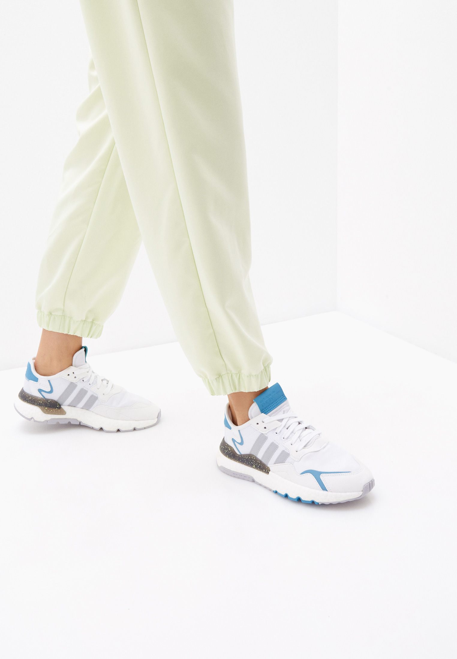 Adidas Originals boyfriend Mint штаны