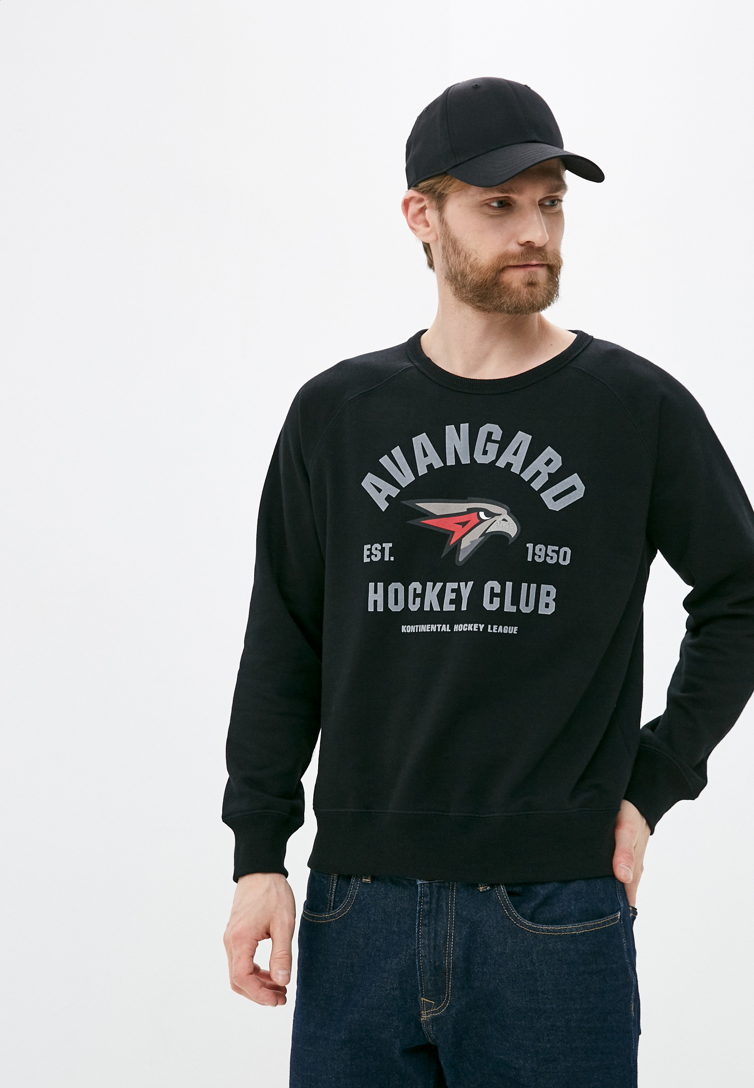 Свитшот Atributika & Club™ ХК Авангард, цвет: черный, RTLAAA955601 ...