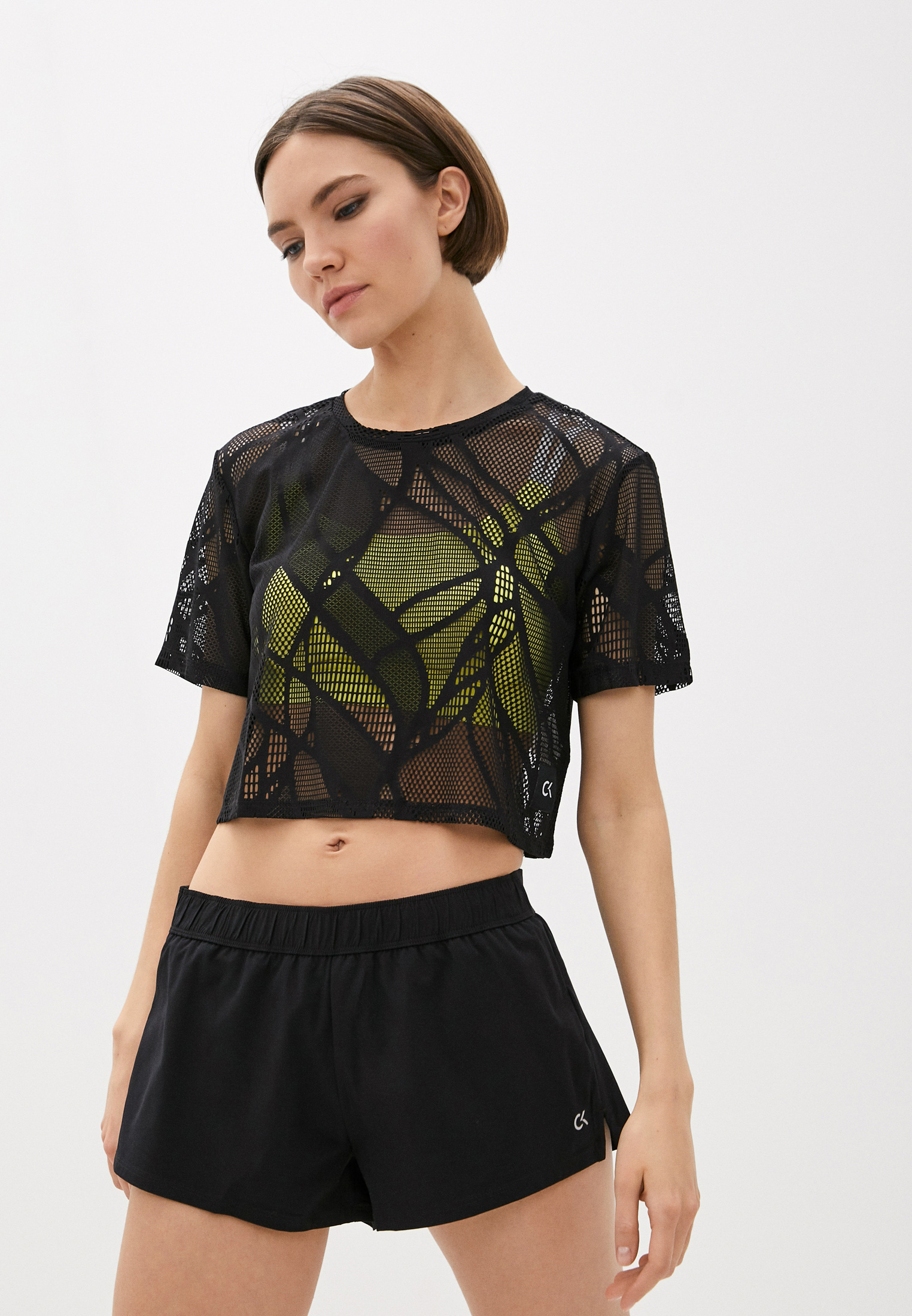 Топ Calvin Klein Performance, цвет: черный, RTLAAC884801 — купить в ...