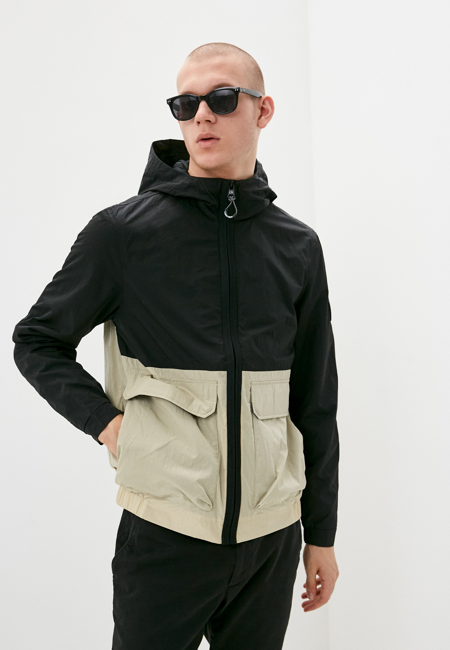 Ветровка Calvin Klein, цвет: черный, RTLAAC889801 — купить в интернет ...