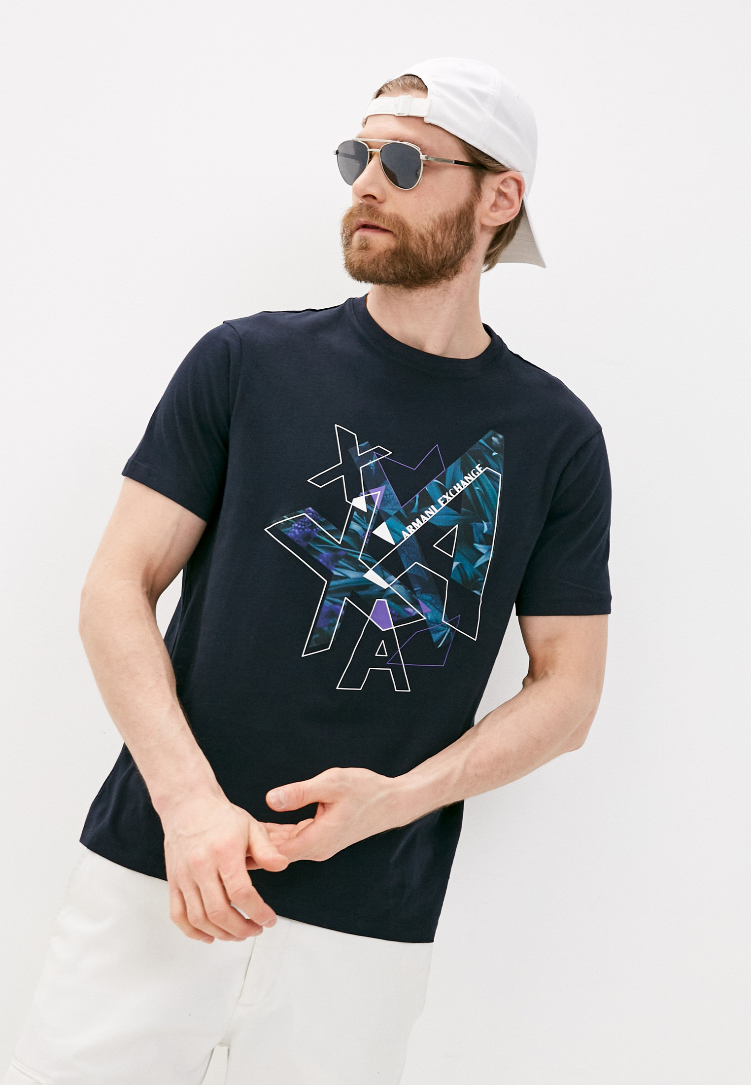 Armani Exchange Футболка Мужская Купить