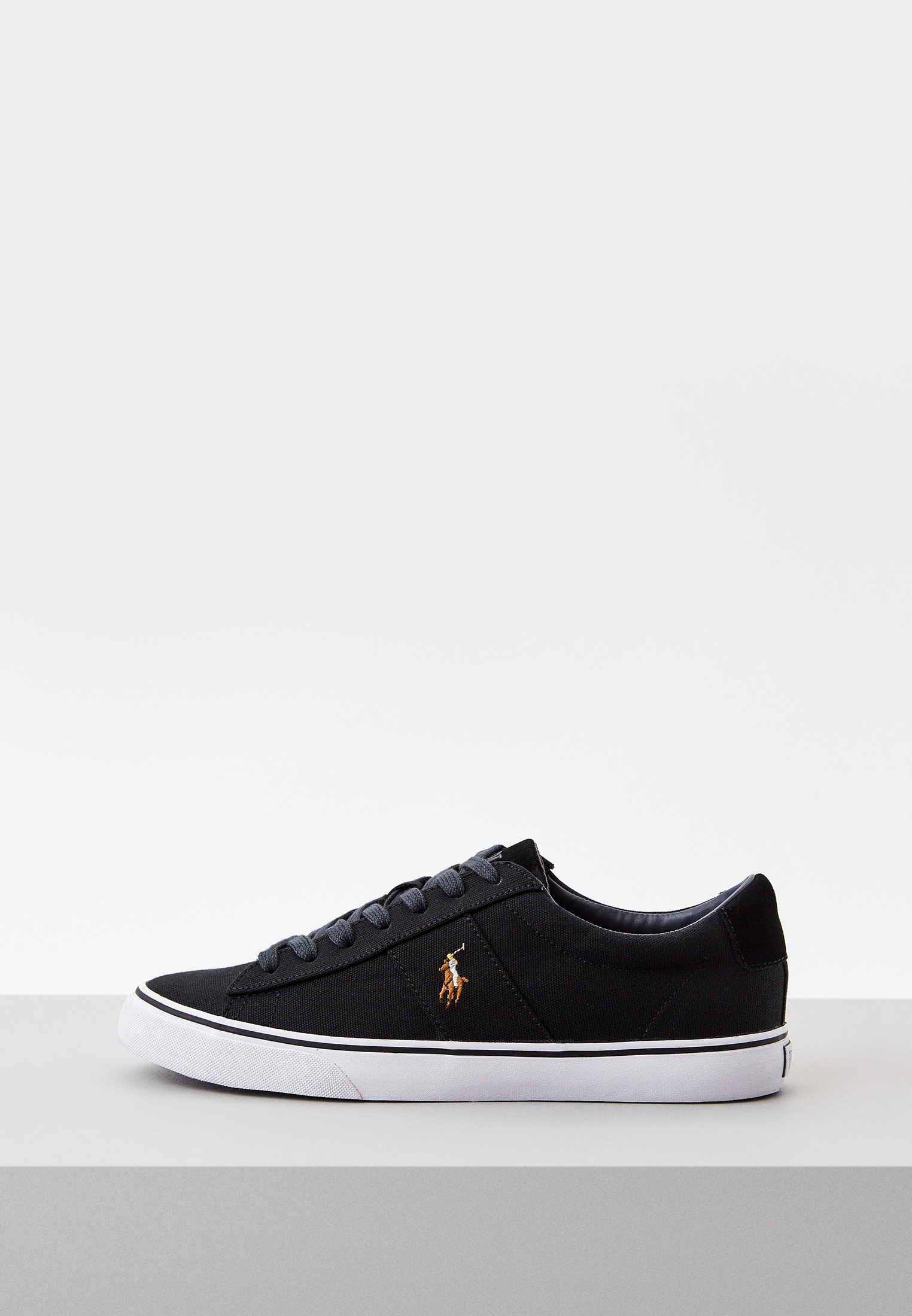 Кеды Polo Ralph Lauren, цвет: черный, RTLAAD147802 — купить в интернет ...