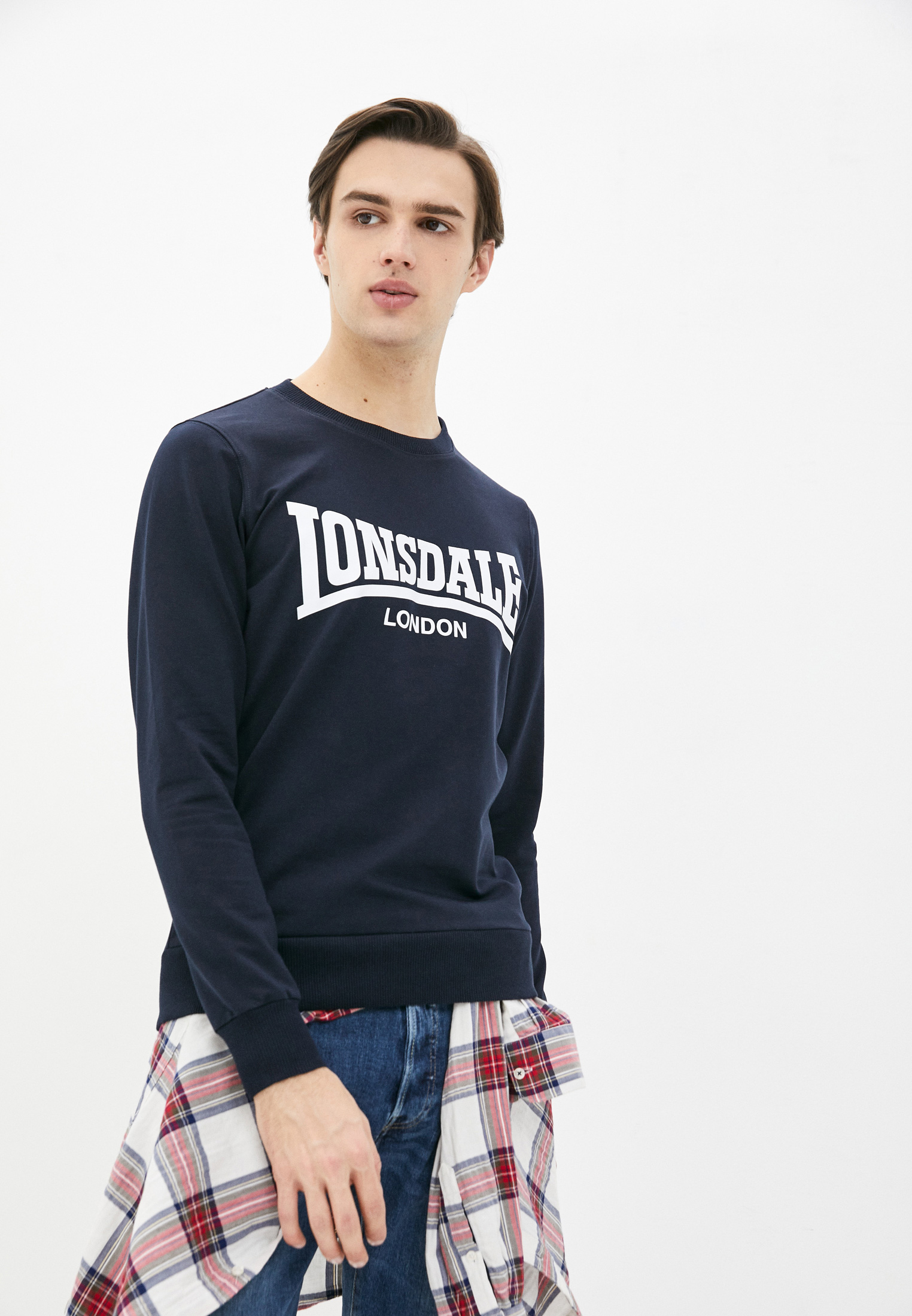 Свитшот Lonsdale, цвет: синий, RTLAAD271701 — купить в интернет ...