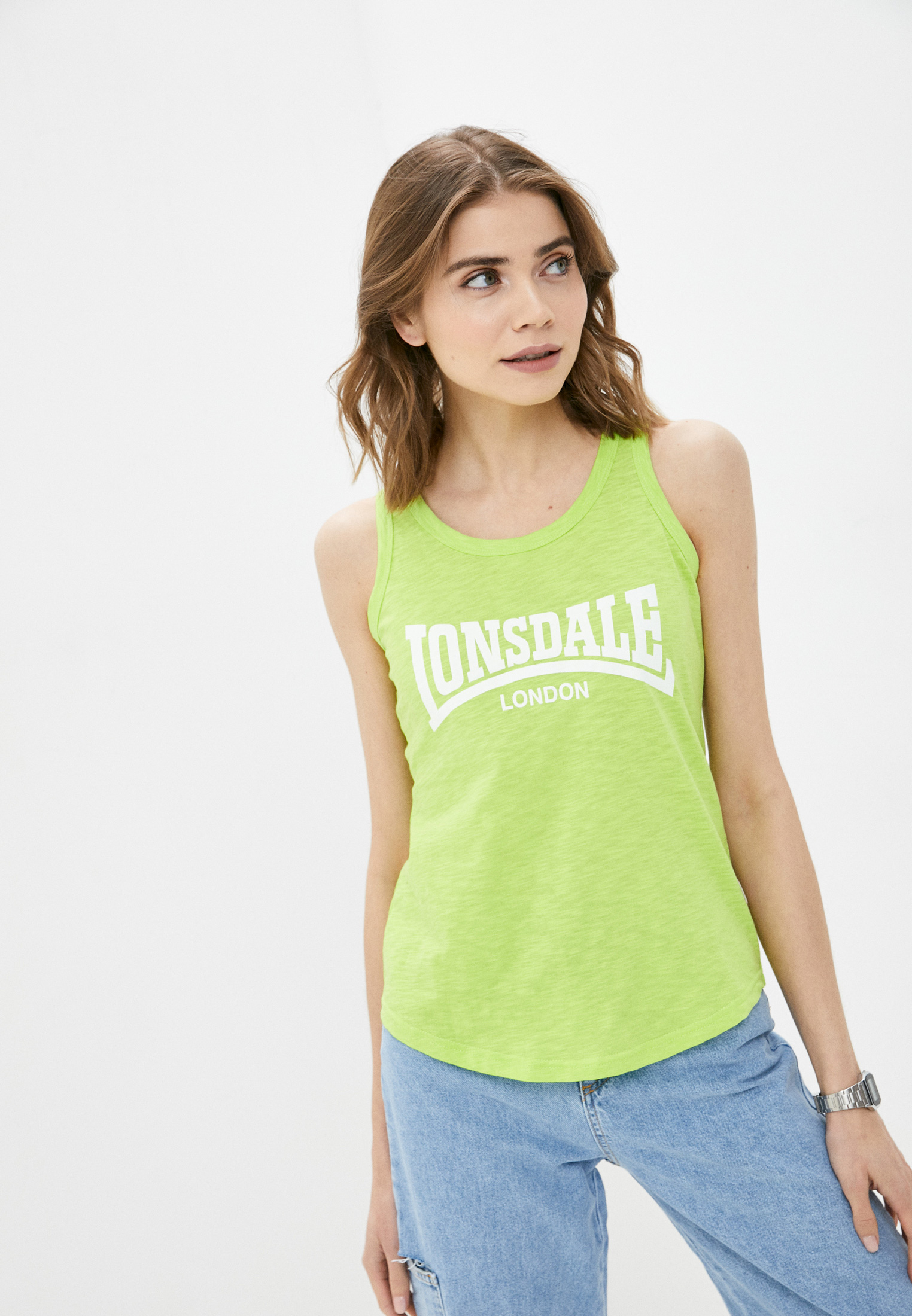 Майка Lonsdale, цвет: зеленый, RTLAAD277101 — купить в интернет ...